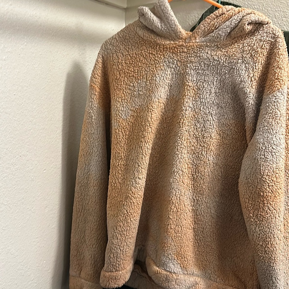 Shein fuzzy hoodie. Med